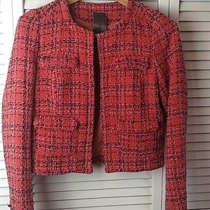 Moon Collections Women's Tweed Jacket
